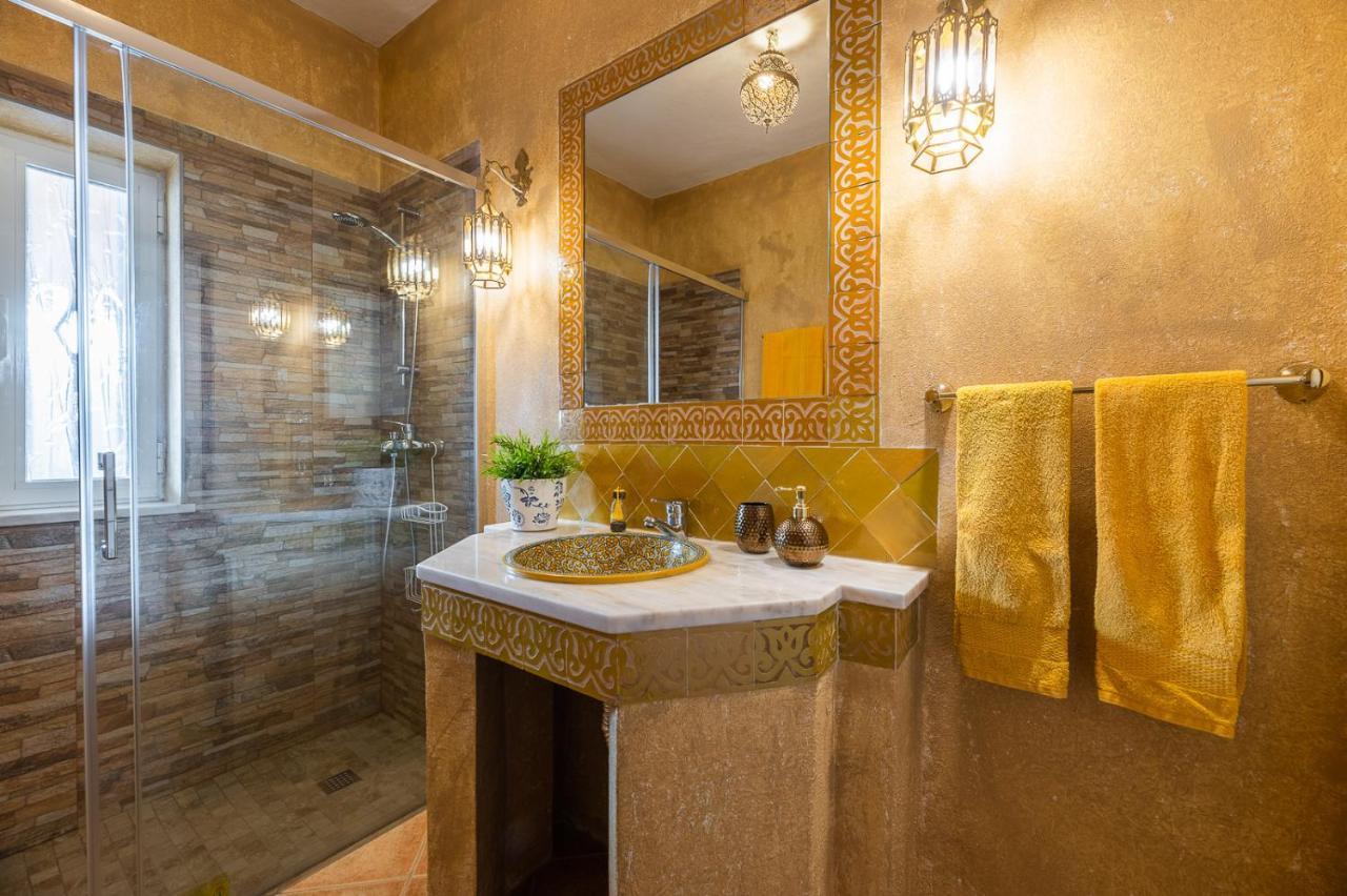 Villa Oasis Gale - Luxury Villa With Private Pool, Ac, Free Wifi, 5 Min From The Beach อัลบูเฟรา ภายนอก รูปภาพ